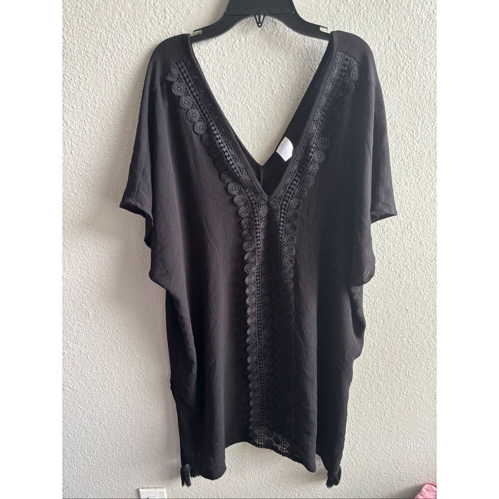 ❤️Kona Sol V-Neck Swim Cover Up